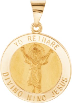 Hollow Round Divino Ninio Medal