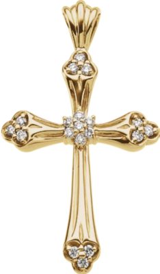 Diamond Cross Pendant