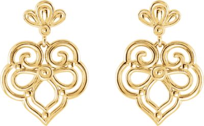 Decorative Dangle Earrings