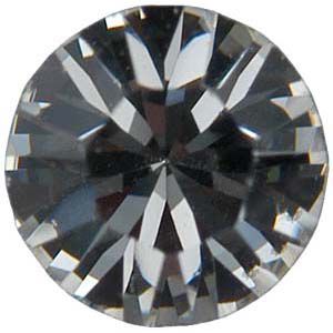 Round Imitation White Foilback