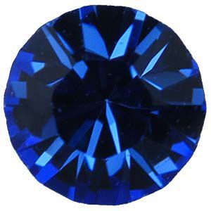 Round Imitation Blue Foilback