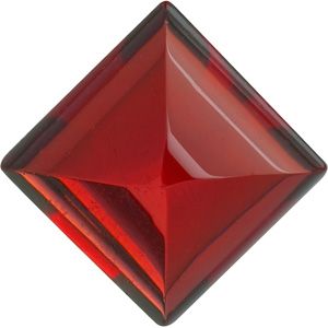 Square Genuine Cabochon Mozambique Garnet