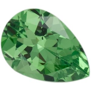 Pear Genuine Tsavorite Garnet