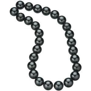 Round Genuine Hematite Bead Strand