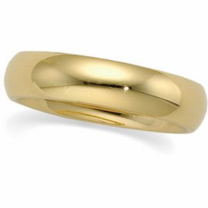 Comfort Fit Wedding Band - Size 6, 2mm - 8mm