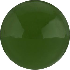 Round Genuine Nephrite Jade