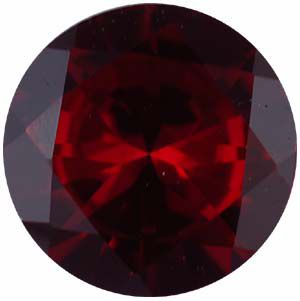 Round Imitation Garnet