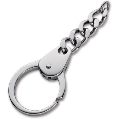 Stainless Steel Key Ring with Chain