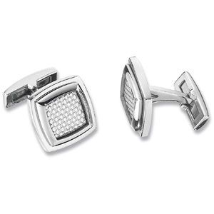 Stainless Steel Square Cuff Links