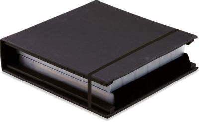 Black Leatherette 2 Panel Folder