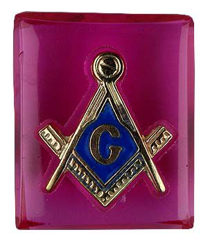 Cushion Red Masonic
