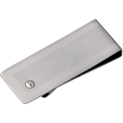 Stainless Steel Laser Money Clip