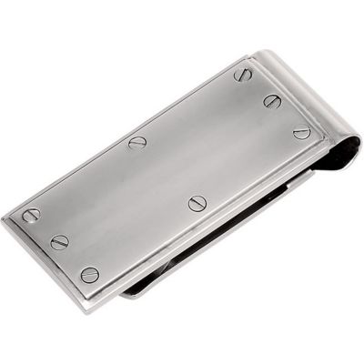 Stainless Steel Money Clip with Screws