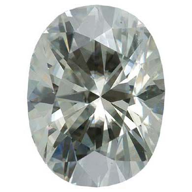 Oval Lab Created Moissanite