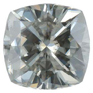 Antique Square Lab Created Moissanite