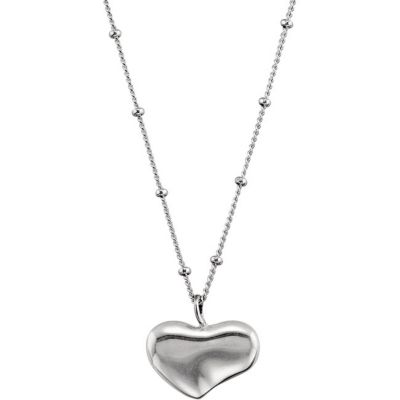 Necklace with Heart Dangle 