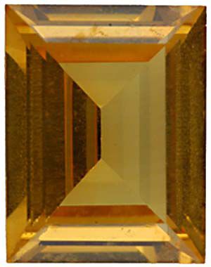 Cushion Imitation Citrine