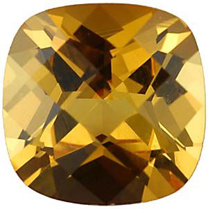 Antique Square Imitation Citrine
