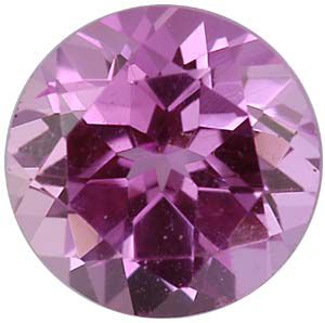 Round Imitation Pink Tourmaline