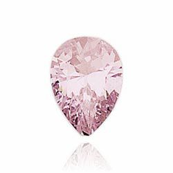 Pear Imitation Pink Tourmaline