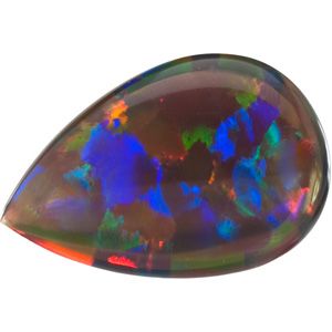 Pear Lab Created Black Opal