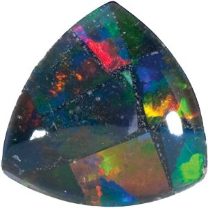 Trillion Lab Created Mosaic Opal