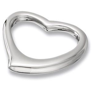 Amalfi&trade; Stainless Steel Heart Pendant