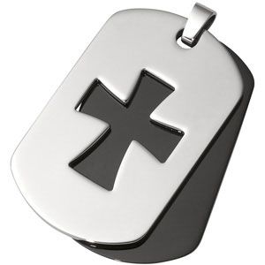 Stainless Steel Dog Tag Pendant 