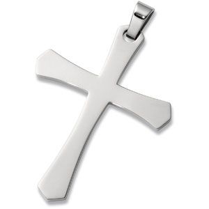 Stainless Steel Cross Pendant