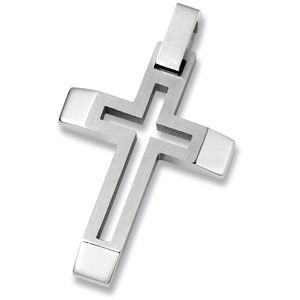 Stainless Steel Cross Pendant