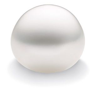 Button-full White South Sea Cultured Pearls