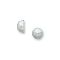 Half White Cultured Pearls