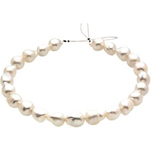 White Baroque Graduated Paspaley South Sea Cultured Pearl Strands