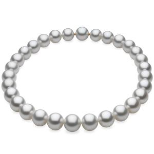 Semi Round Graduated White Paspaley South Sea Cultured Pearl Strands