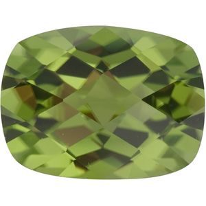 Antique Cushion Genuine Peridot