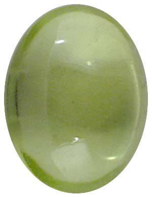 Oval Genuine Cabochon Peridot