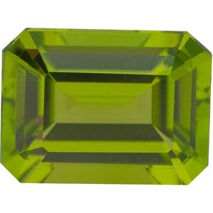 Emerald/Octagon Genuine Peridot
