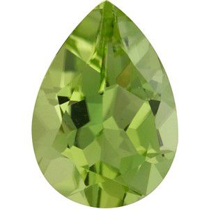 Pear Genuine Peridot