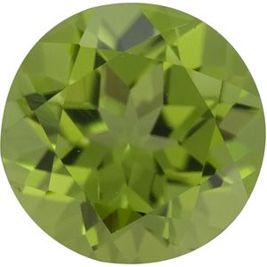 Round Genuine Peridot