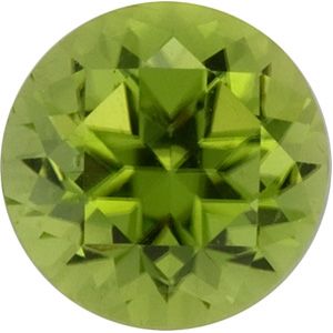 Round SWAROVSKI GEMS™ Genuine Peridot