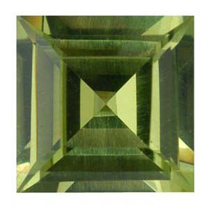 Square Imitation Peridot