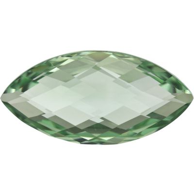 Marquise Genuine Green Quartz