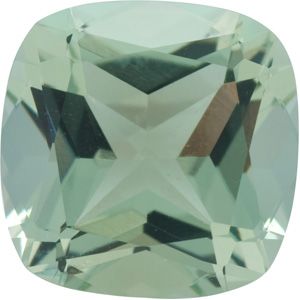 Antique Square Genuine Green Quartz