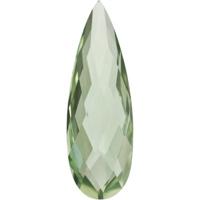 Pear Genuine Green Quartz