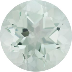 Round Genuine Green Quartz