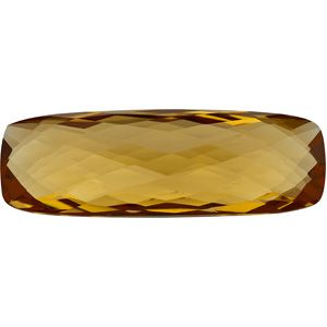 Antique Cushion Genuine Honey Quartz