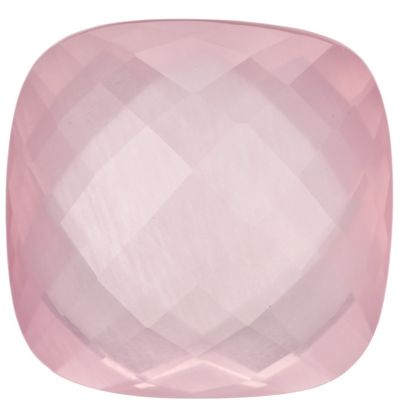 Antique Square Genuine Rose Quartz