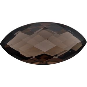 Marquise Genuine Smoky Quartz