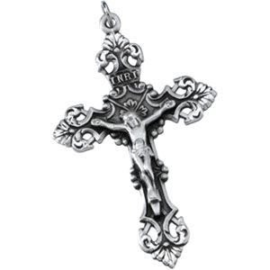 Sterling Silver Rosary Crucifix 