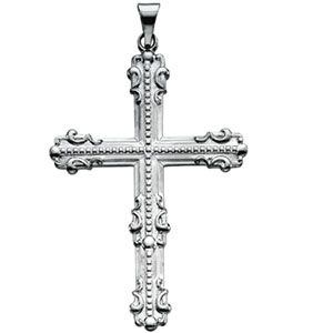 Large Fancy Cross Pendant